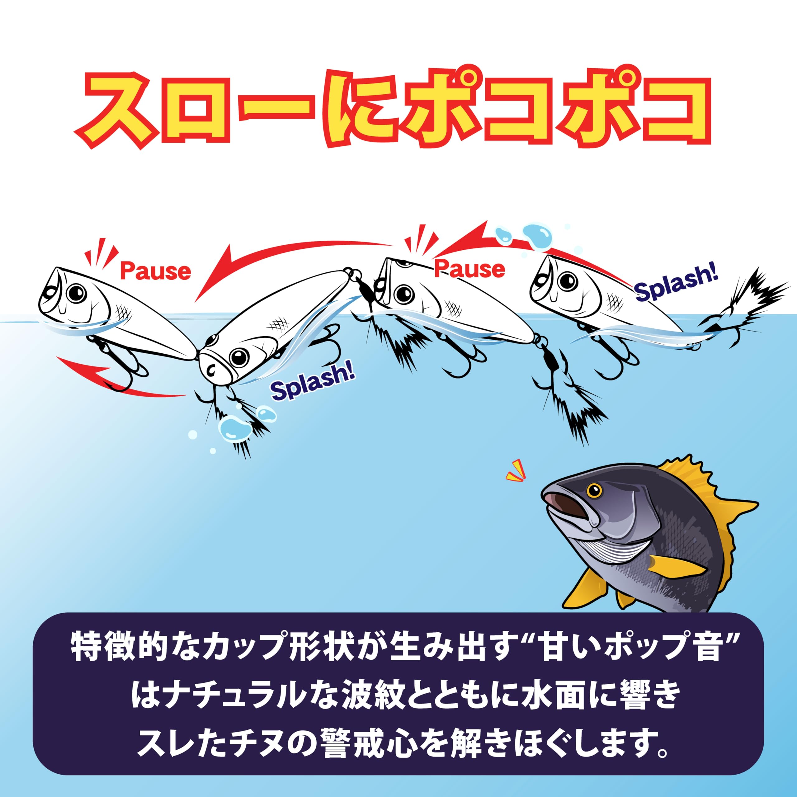 Amazon.co.jp: ラッキークラフト(LUCKY CRAFT)ベビーポッパー50